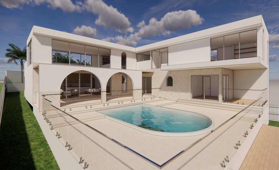 Proposed residence at 10A Cooper St, Byron Bay